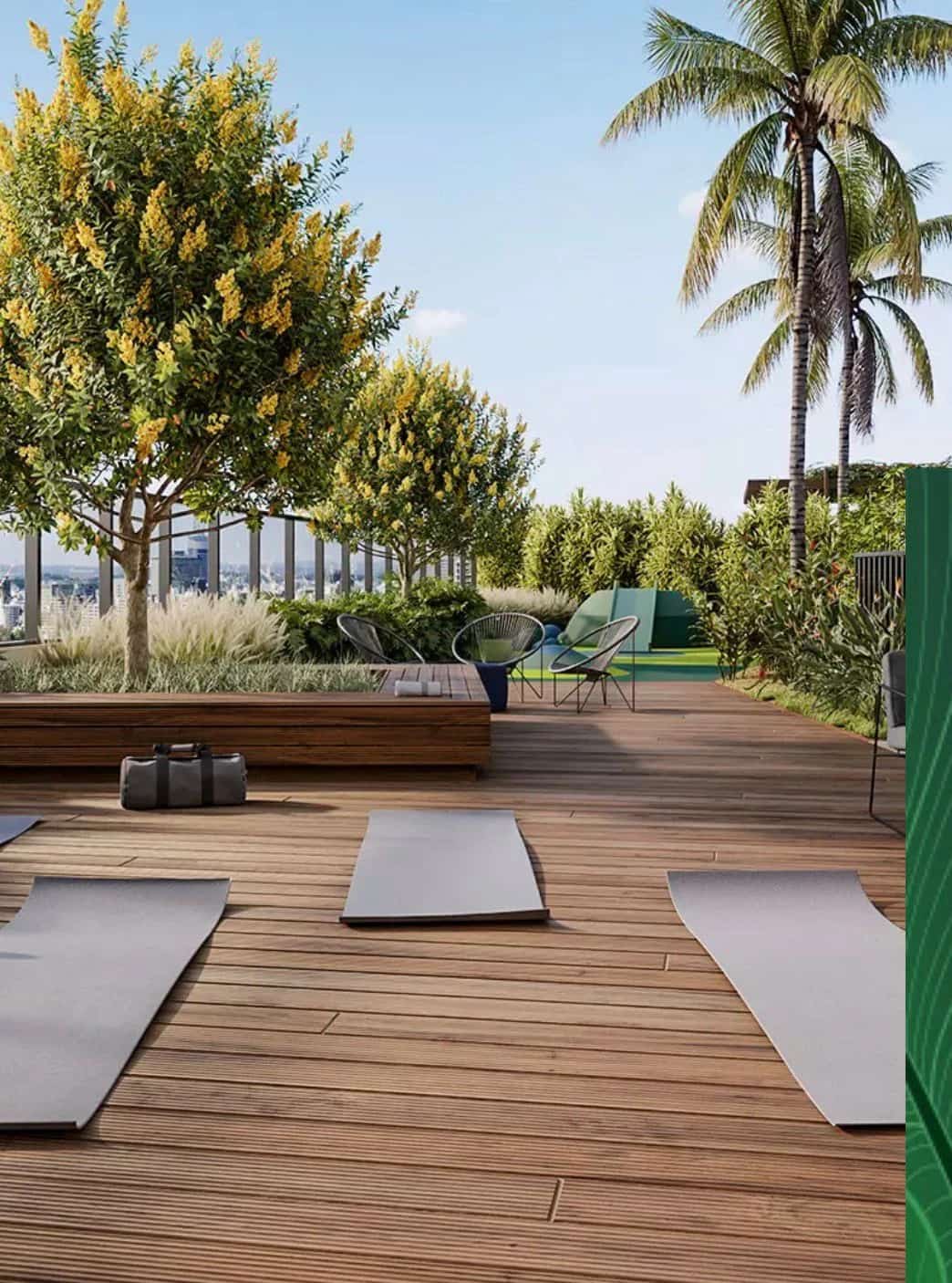 Apartamento com Hall Social Privativo 3 Suítes 2 vagas e deposito